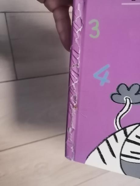 Kniha číslice písanka s farbičkami,