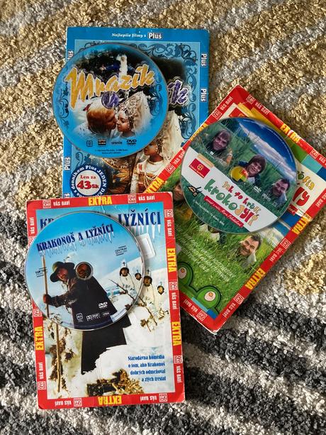 Dvd mrázik, ako sa krotia krokodíly, krakonoš, 