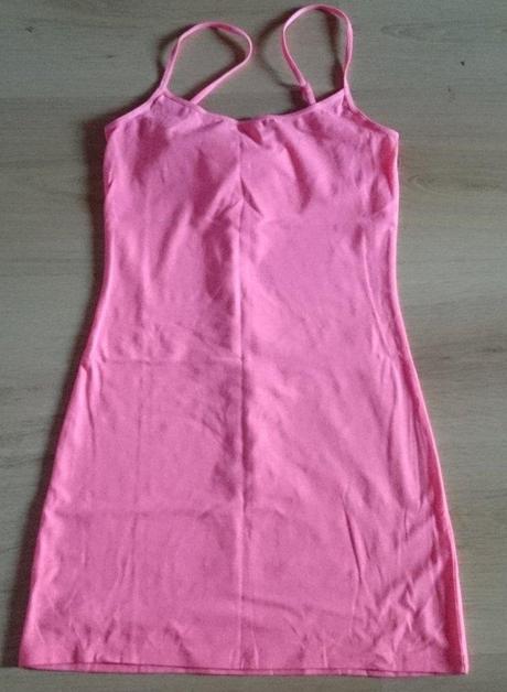 Neonove tričko na ramienka, h&m,xs