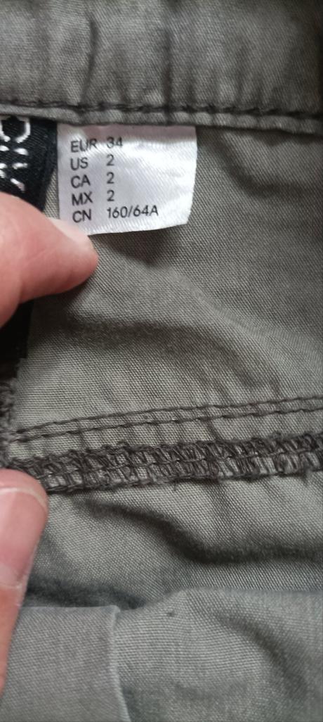 Nohavice, h&m,xs