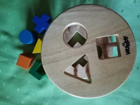 Drevená vkladačka,