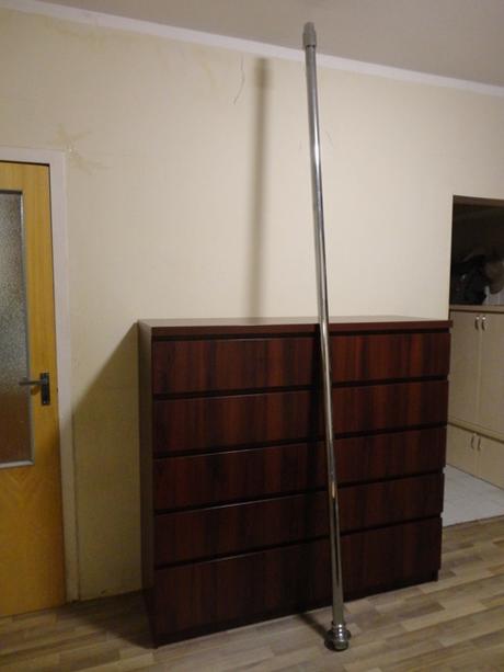 Tyč chromová - 260 cm, 