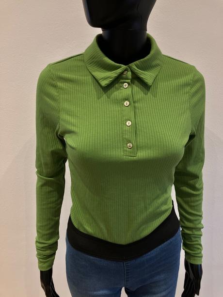 Dámske body s golierom h&m (s), h&m,s