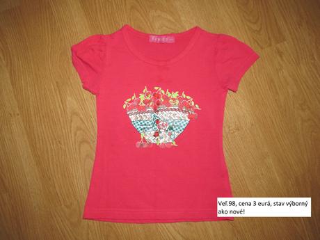 Cyklaménové tričko s čerešňami, 98