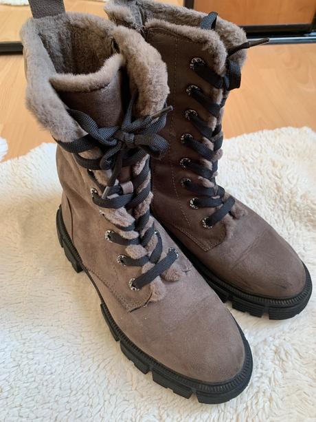 Dámske semišové čižmy, 40