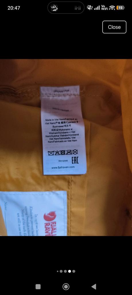 Fjällräven kånken ruksak, fjällräven