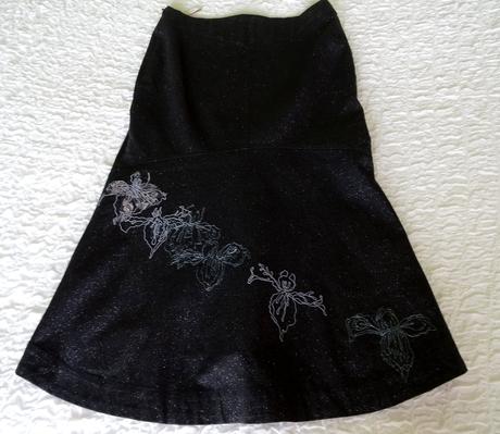 Čierna sukňa munthe plus simonsen, veľ.40, 40