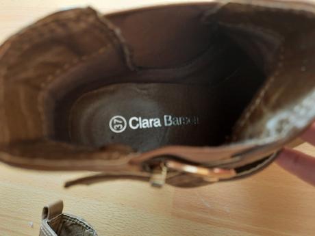 Dámske kotníkové čižmy, clara barson,37