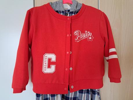 Teplákový sveter h&m 98/104, h&m,98