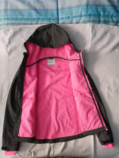 Vetrovka s flaušovou podšívkou a s kapucňou, takko,146