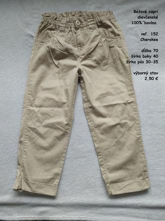 Béžové capri, cherokee,152