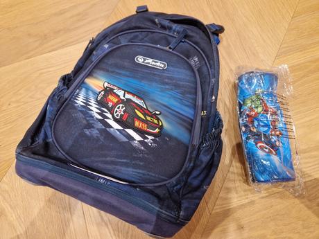 Školská taška herlitz + peračník, 