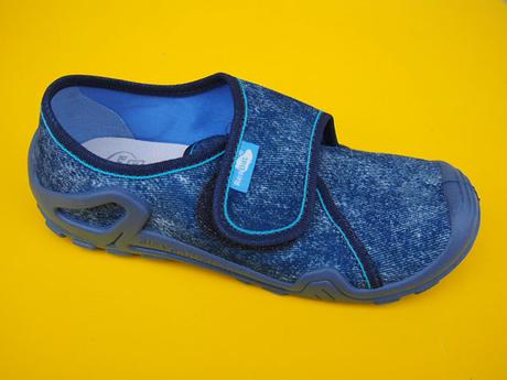 Detské papučky renbut rifľové, ren but,33 / 34 / 35