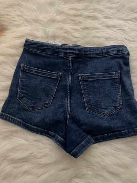 Riflové šortky topshop moto, topshop,36