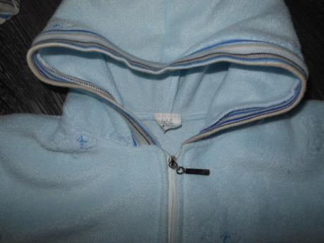 Flísová bunda+čiapka, gaji,104