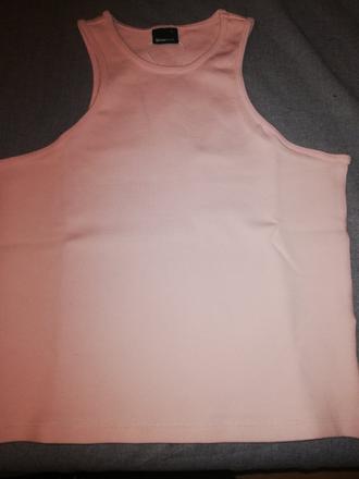 Pastelovoruzovy top, gina,l