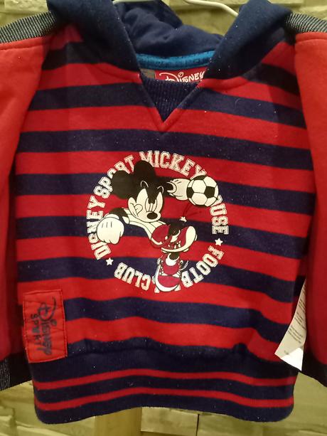 Mikina disney s kapucou,vestou a postovnym, disney,68