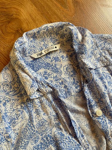 Vzorovaná košeľa zara, zara,xs