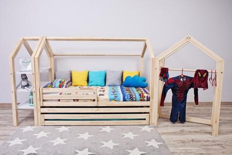 Posteľ domček,zostava,12 veľkostí, šírka (cm): 90,dĺžka (cm): 200