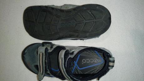 Sandále kožené nosené, ecco,31