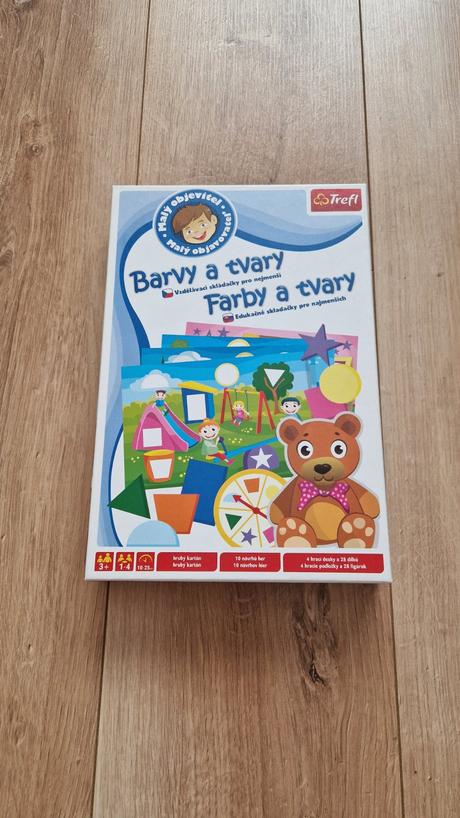 Didaktická hra farby a tvary., 