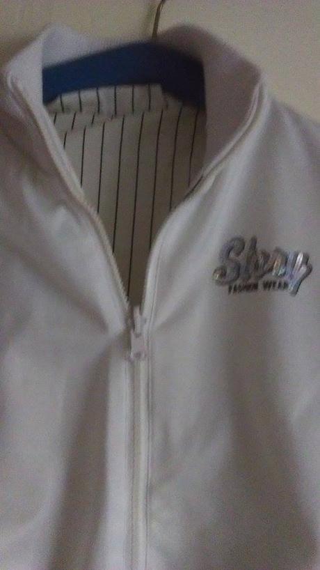 Obojstranna biela bundička , m