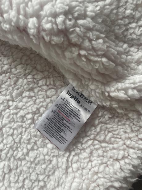 Teplý ružový kabátik s kožušinou a kapucňou, lupilu,86