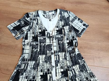 Ciernobiele saty xxl, xxl