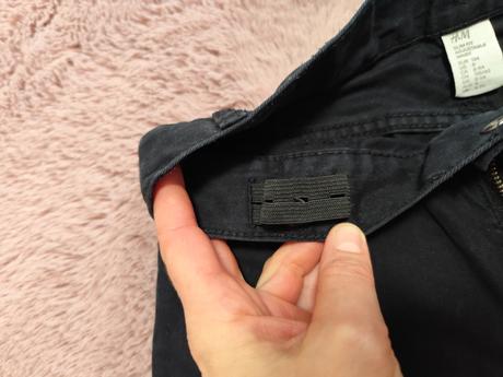 Čierne rifle, h&m,134