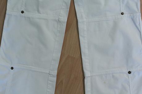 Benetton, biele tehu nohavice, jar/leto, benetton,xs