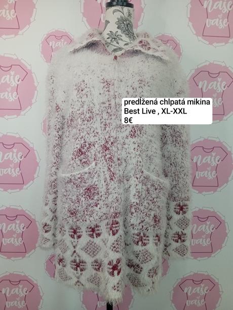 Chlpatý svetrík xl-xxl, xxl