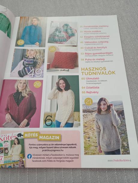 Štrikovanie - maďarsky, 