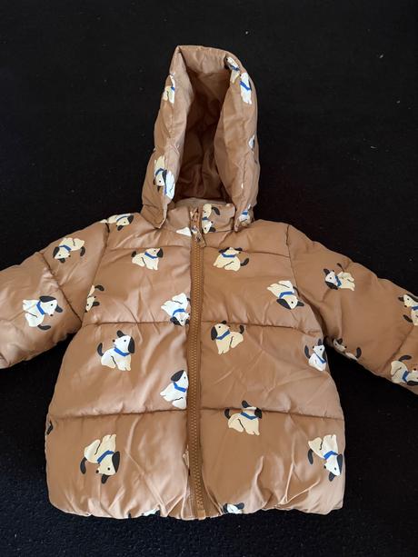 Zimný overal + zimná bunda, 86