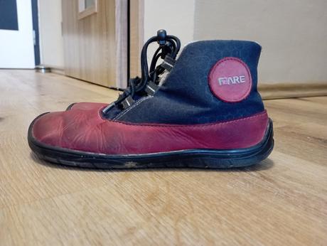 Fare bare barefoot prechodné/zimné topanky, fare,32