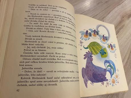 Krásna stará kniha kohútik hrebenárik 1978,