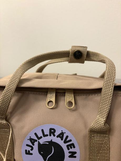 Batoh fjällräven kanken pink cream, fjällräven