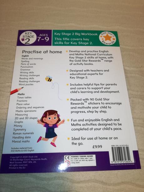 Ks2 key stage 2 big workbook nau20, 