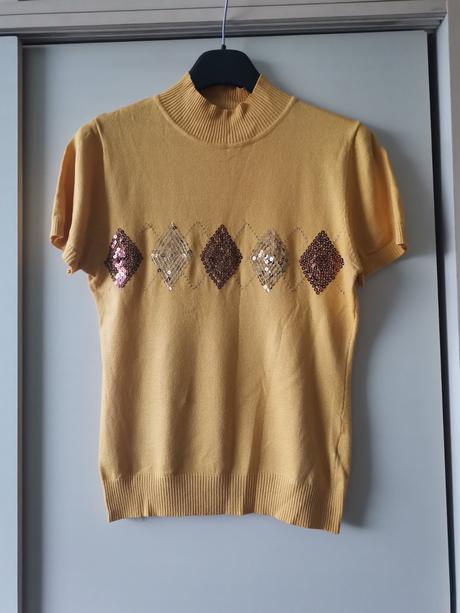 Tričko s flitrami, s