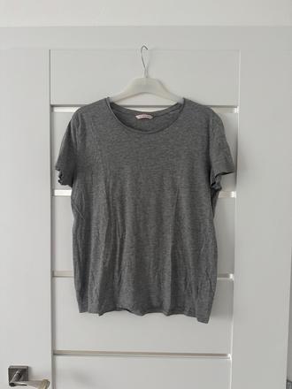 Basic sive tricko bavlna, camaieu,m