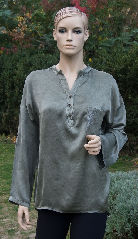 Talianska roll-up blúzka 40/42, 40