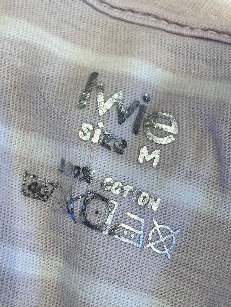 Ružovo-biele pásikavé tričko iwie (m), m