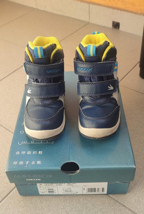 Zimné čižmy geox svietiace 25, geox,25