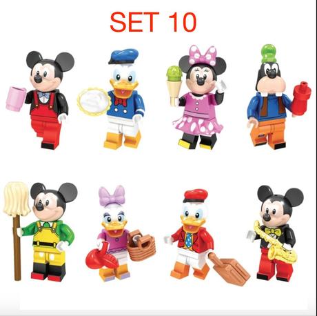 Mix postavičiek - typ lego - nové, nehrané,