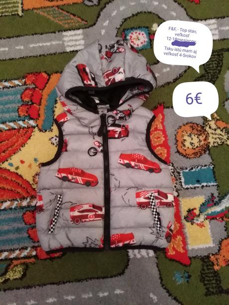 Zateplene vesty f&f, f&f,86