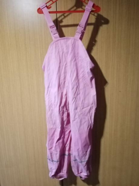 Dievčenske nohavice na traky do dažďa, lupilu,122