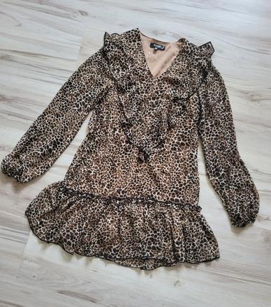 Leopardie šaty, tunika, m