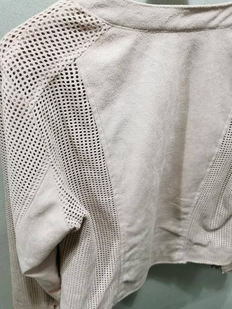 Prechodná bunda, imitácia kože, c&a,40