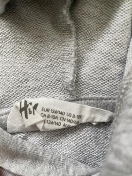 Mikinka jednorozec, h&m,134
