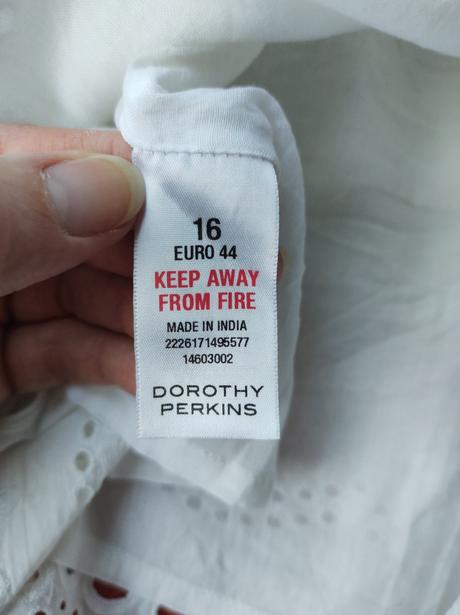 Biela sukňa - madeira, dorothy perkins,44