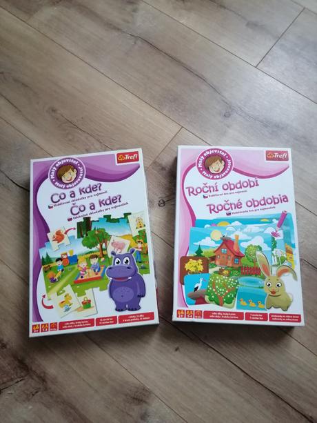 Čo a kde, ročné obdobia, trefl, 